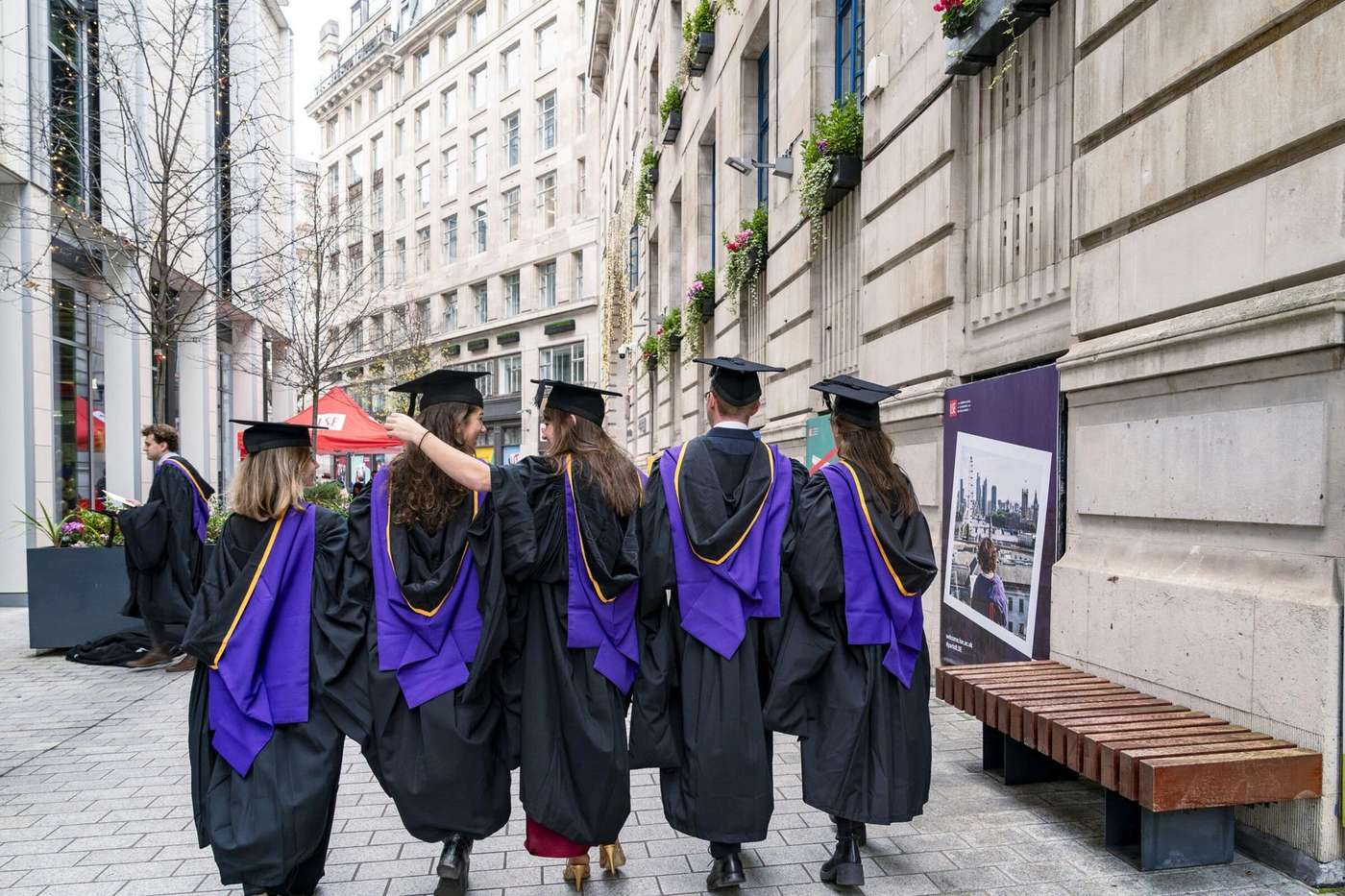 LSE Houghton Street campus, daytime view